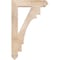 Ekena Millwork Merced Arts & Crafts Smooth Bracket, Douglas Fir, 3 1/2"W x 20"D x 32"H BKT04X20X32MRC03SDF - alternate 2